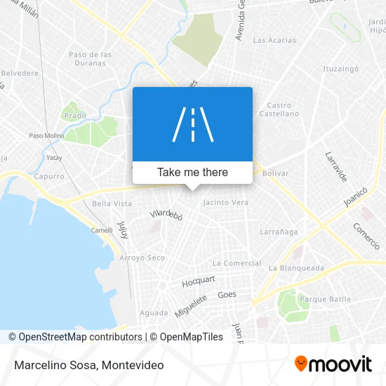 Marcelino Sosa map