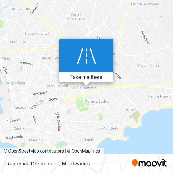 República Dominicana map