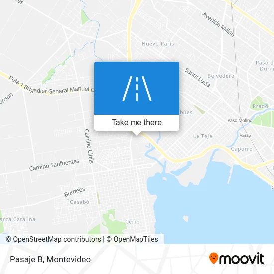 Pasaje B map