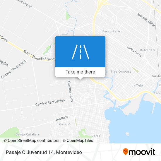 Pasaje C Juventud 14 map