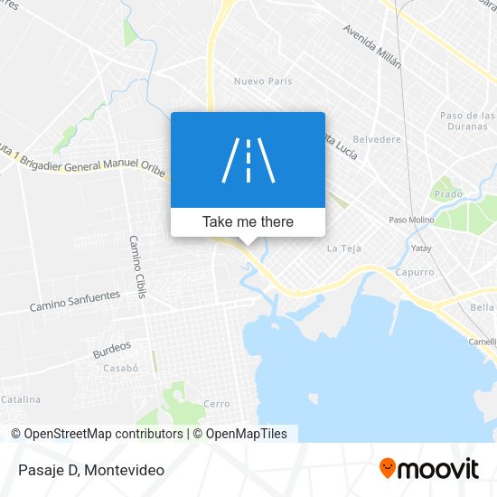 Mapa de Pasaje D