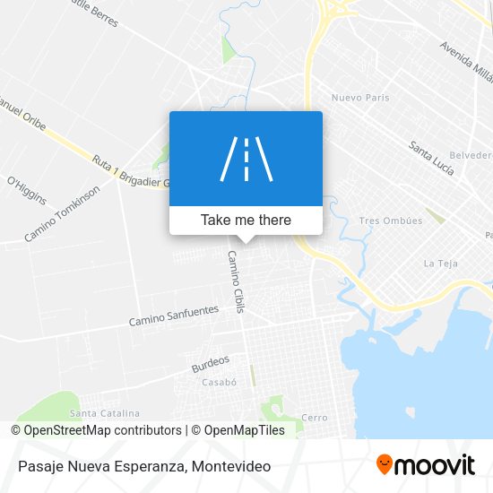 Mapa de Pasaje Nueva Esperanza