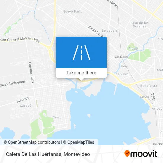 Mapa de Calera De Las Huérfanas