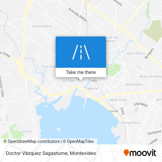 Mapa de Doctor Vázquez Sagastume