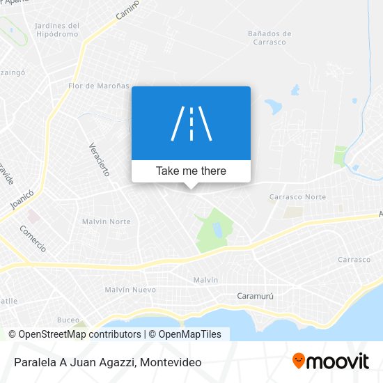 Paralela A Juan Agazzi map