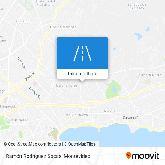 Ramón Rodríguez Socas map