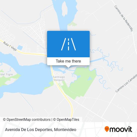 Avenida De Los Deportes map