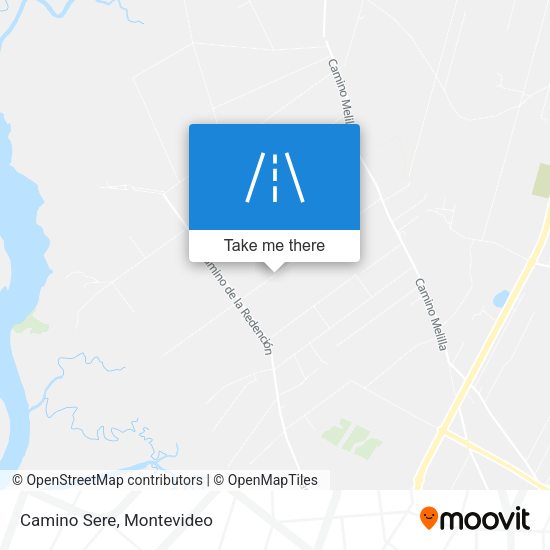 Mapa de Camino Sere