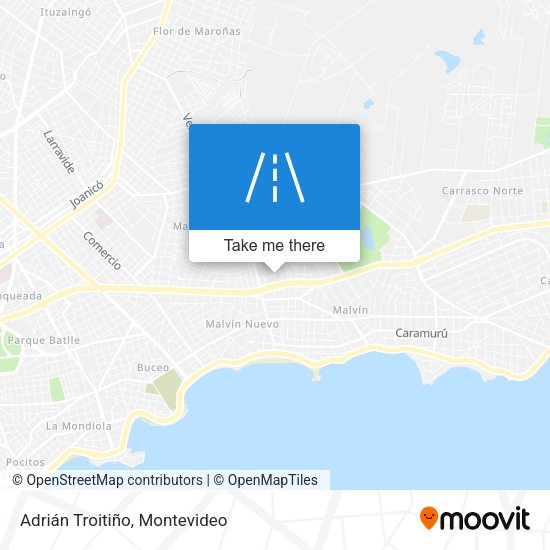 Adrián Troitiño map
