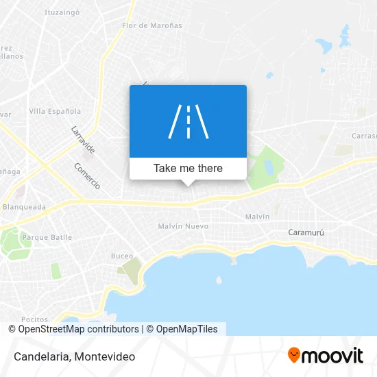 Candelaria map