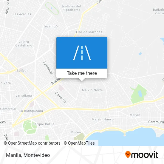 Manila map