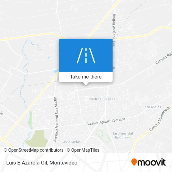 Mapa de Luis E Azarola Gil