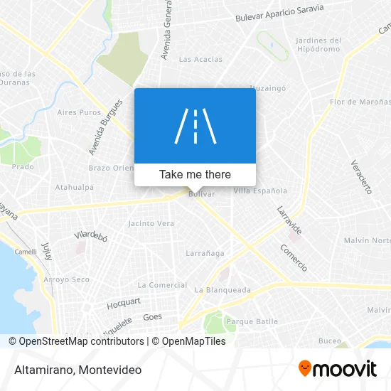 Altamirano map