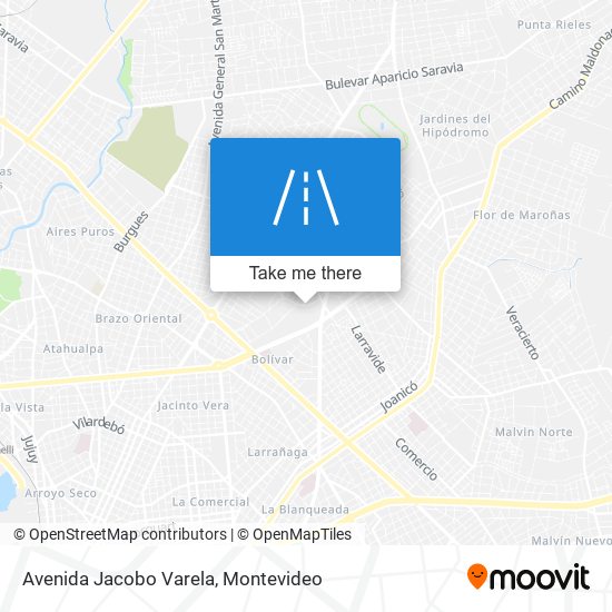 Avenida Jacobo Varela map