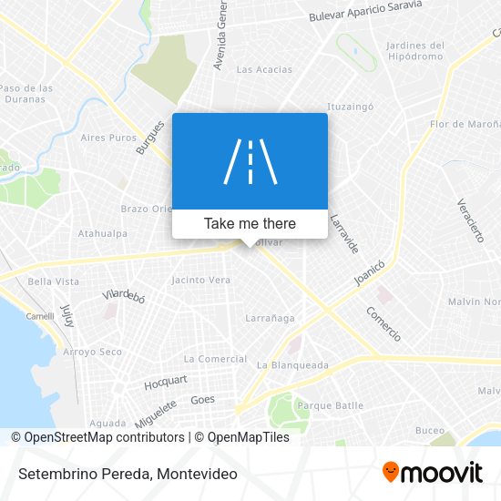 Setembrino Pereda map