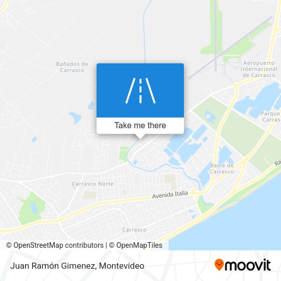 Juan Ramón Gimenez map