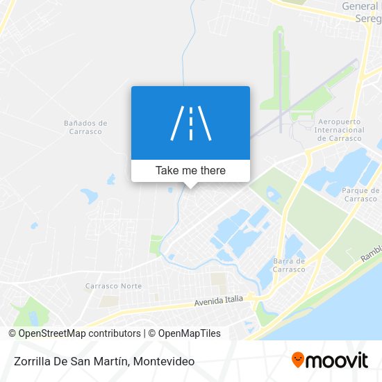 Zorrilla De San Martín map