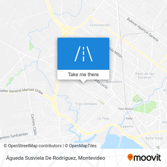 Mapa de Águeda Susviela De Rodríguez
