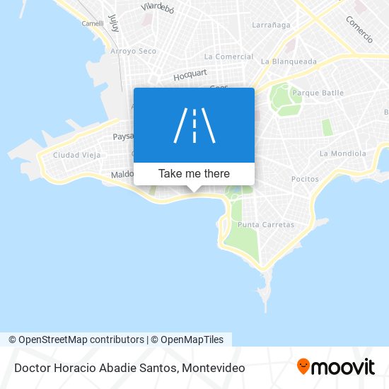 Doctor Horacio Abadie Santos map