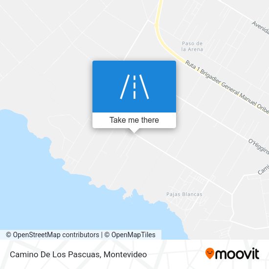 Mapa de Camino De Los Pascuas