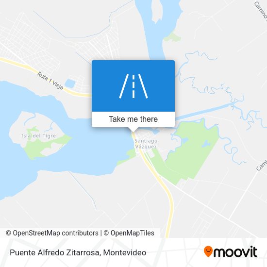 Mapa de Puente Alfredo Zitarrosa