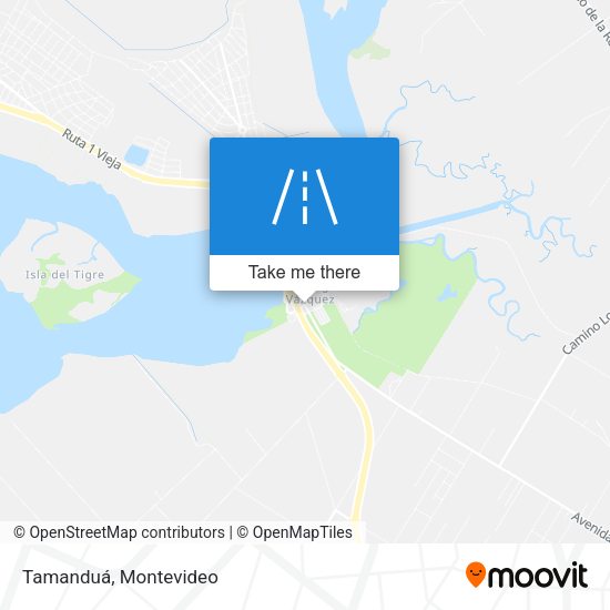 Mapa de Tamanduá