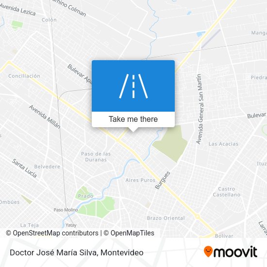 Mapa de Doctor José María Silva