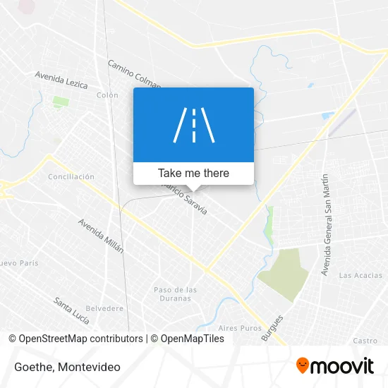 Goethe map
