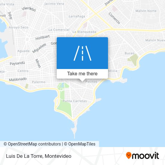 Luis De La Torre map