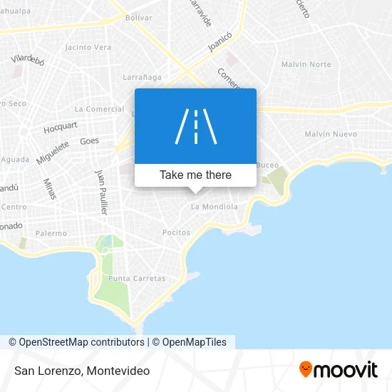 Mapa de San Lorenzo