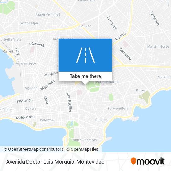 Avenida Doctor Luis Morquio map