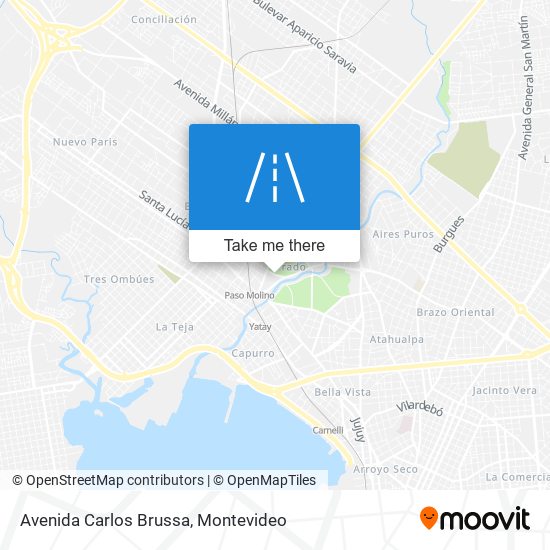 Mapa de Avenida Carlos Brussa