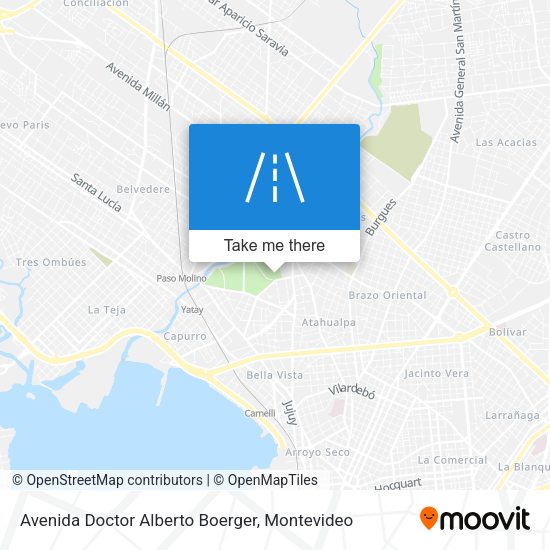 Avenida Doctor Alberto Boerger map