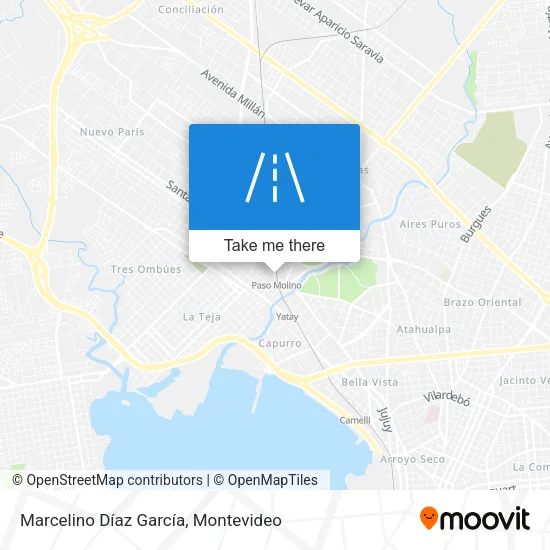 Mapa de Marcelino Díaz García