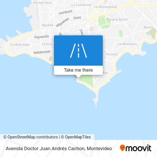 Mapa de Avenida Doctor Juan Andrés Cachon