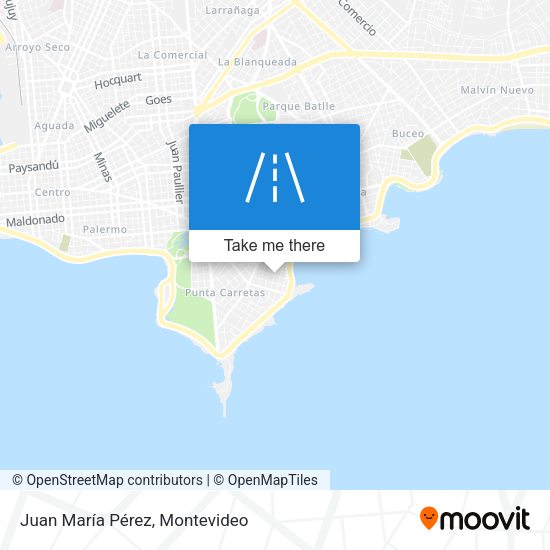 Juan María Pérez map
