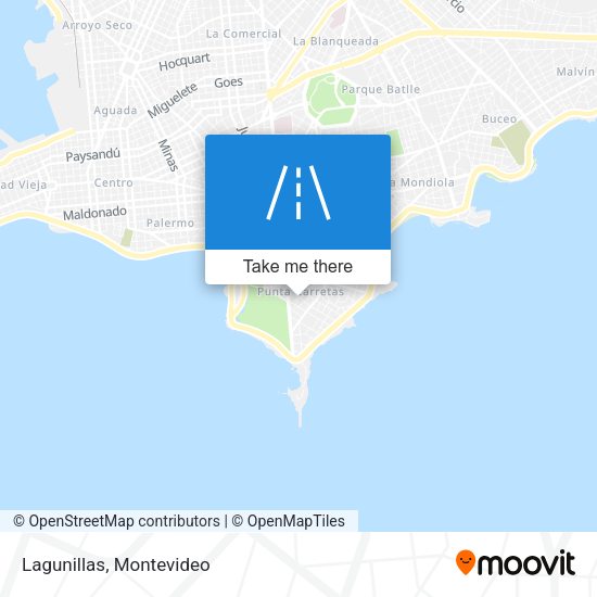 Mapa de Lagunillas