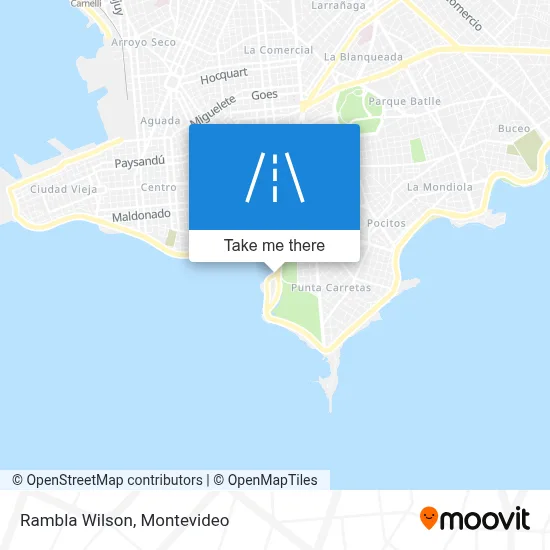 Rambla Wilson map