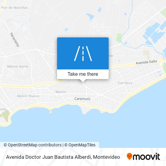 Mapa de Avenida Doctor Juan Bautista Alberdi