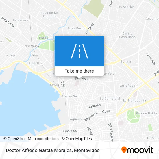 Doctor Alfredo García Morales map