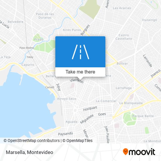 Marsella map