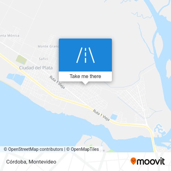 Mapa de Córdoba