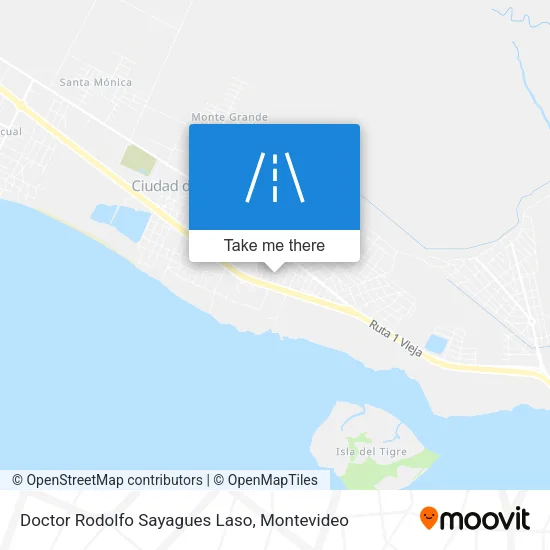 Mapa de Doctor Rodolfo Sayagues Laso