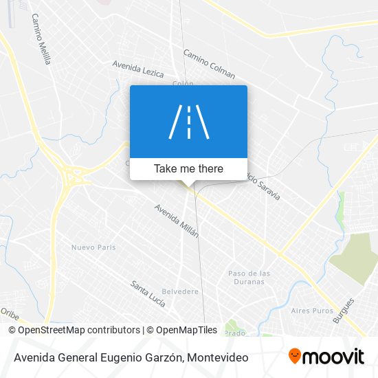 Avenida General Eugenio Garzón map