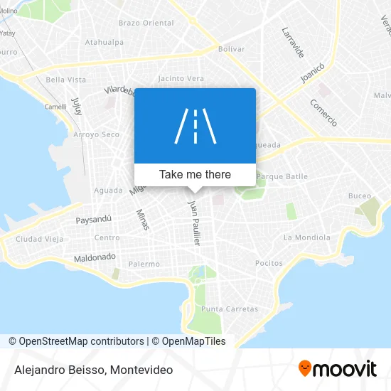 Alejandro Beisso map