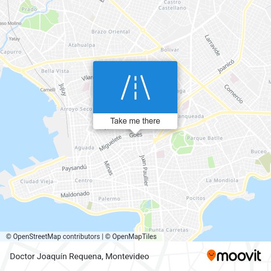Doctor Joaquín Requena map