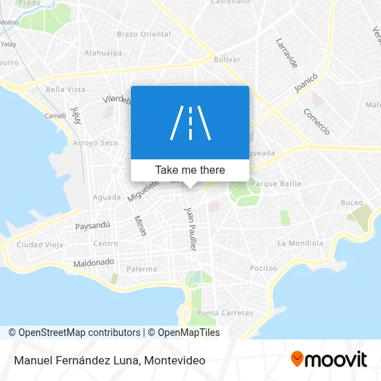 Manuel Fernández Luna map