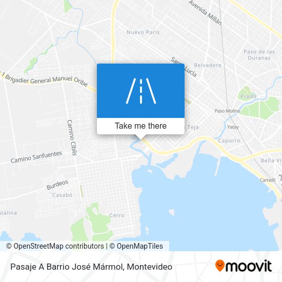 Pasaje A Barrio José Mármol map