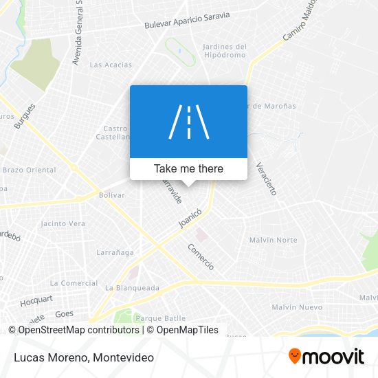 Mapa de Lucas Moreno