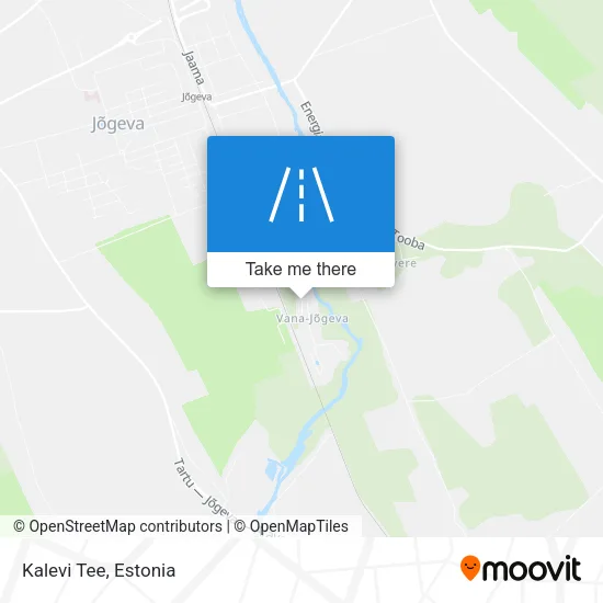 Карта Kalevi Tee